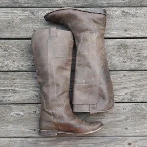Women's Frye Melissa Boot 8.5 B Brown Leather
